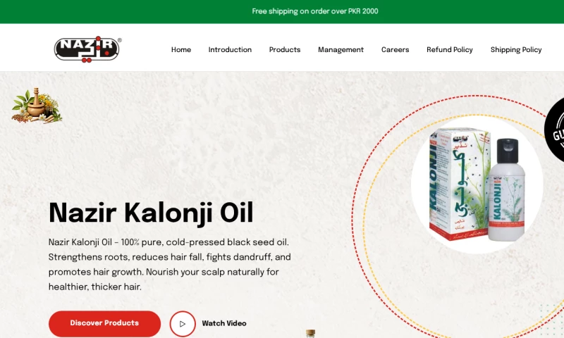 Interactive Media - Nazir Natural cure