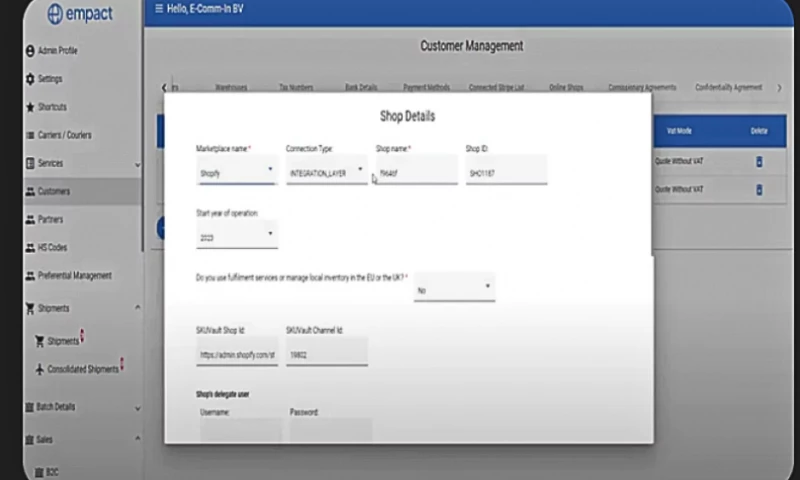 Genesis Technologies - European VAT Compliance & Reporting System|| Postman | Docker