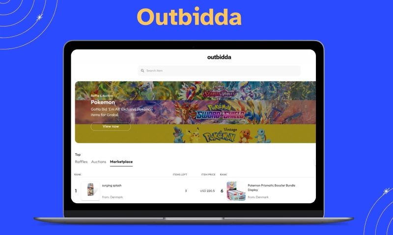 Interactive Marketplace for Unique & Limited Items