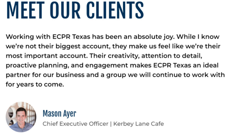 ECPR Texas - Kerbey Lane Cafe