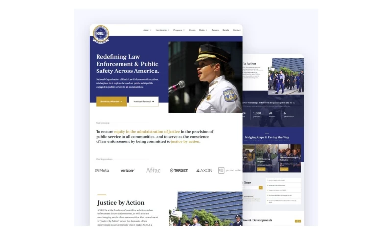 Azuro Digital - NOBLE (Web Design)