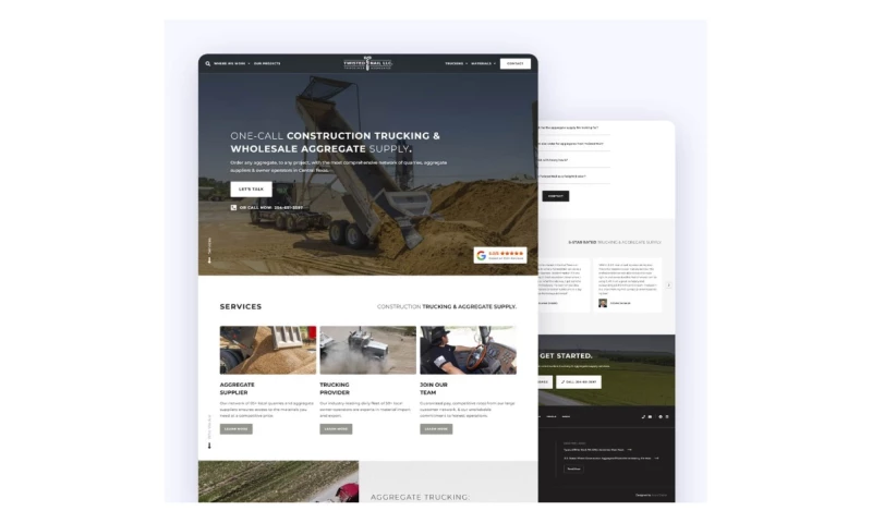Azuro Digital - Twisted Nail (Web Design)