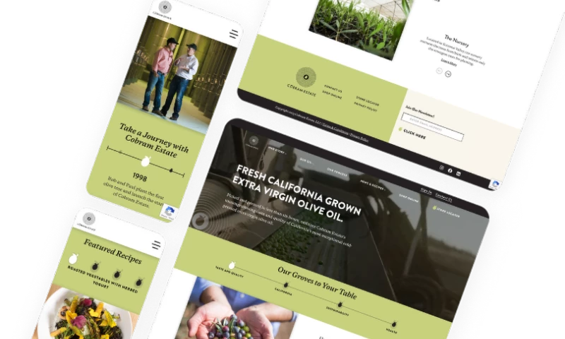 Three29 - Cobram Estates Web Design & Development