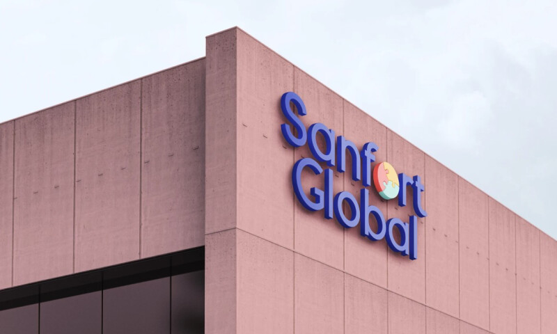 Ideoholics - Sanfort Global Brand identity