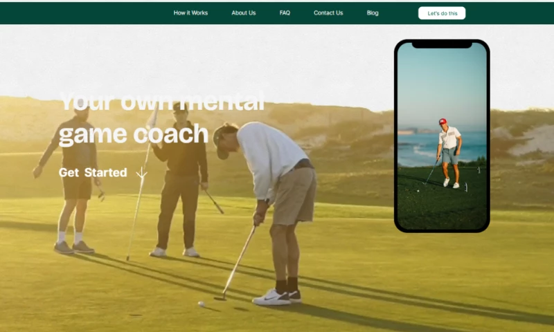 Young Web Solutions - Centered Golf