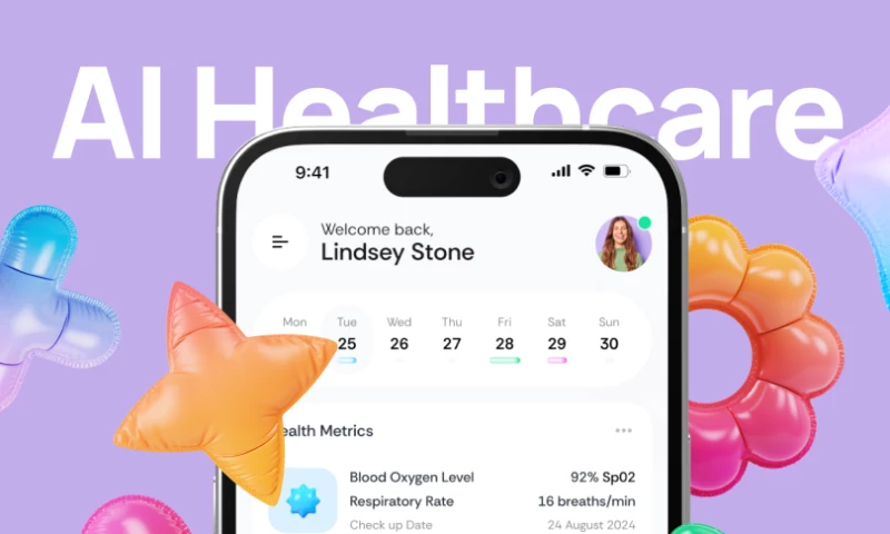 Glow Design Agency - SmartHealth AI Telemedicine & Digital Care Platform