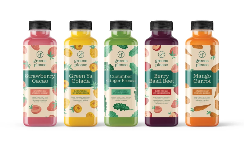 Caava Design - Greens Please Brand & Packaging