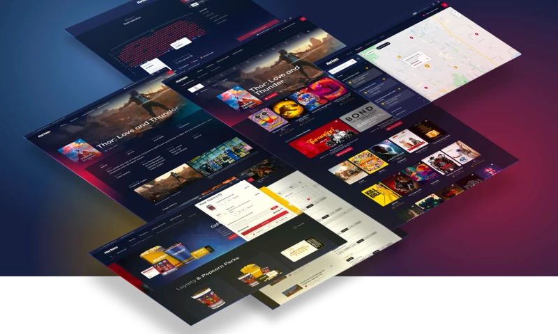 Harkins Website Redesign & Build