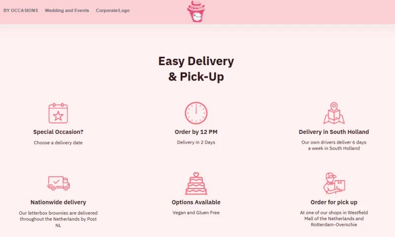 Harbor Sourcing - E-Commerce Website for Ten to Three Bakery