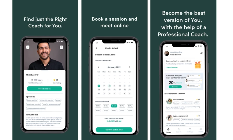 Foxcode - Mobile App for Booking & Managing Coaching Sessions