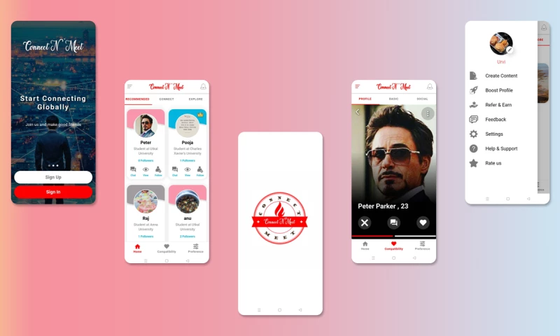 Apie Tech - A SOCIAL/DATING APP - ConnectN'Meet