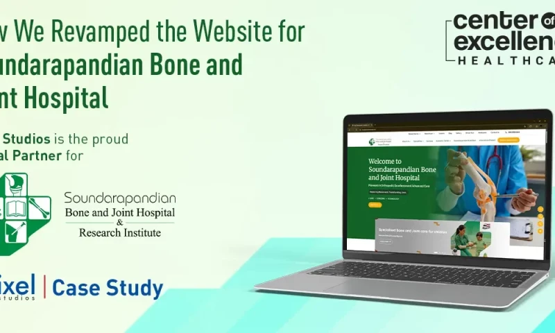 Pixel Studios - Website Redesign for Soundarapandian Bone and Joint Hospital