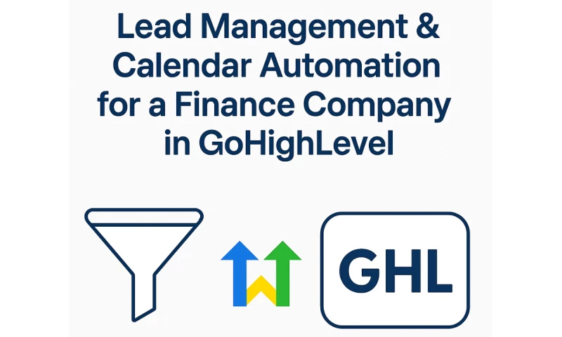 Hike Branding - GoHighLevel Automation Setup for Loan Financing Business
