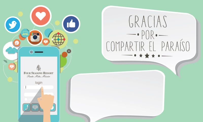 Four Seasons Advertising Postcards