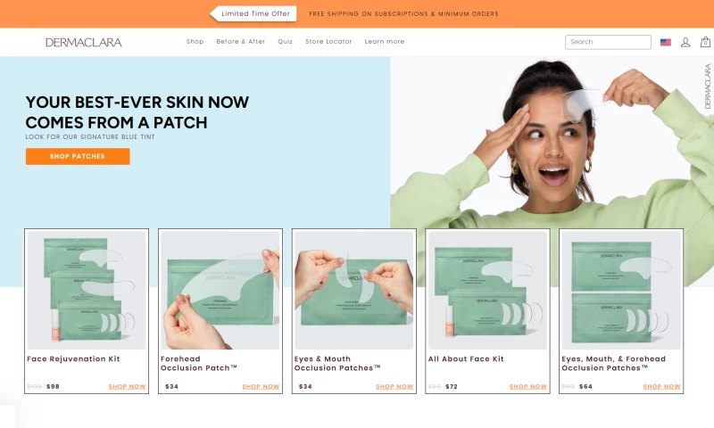 Dermaclara: $120K Annual Revenue Boost from UX & CRO Enhancements