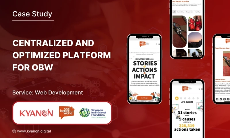 Kyanon Digital - Our Better World - A Community Platform