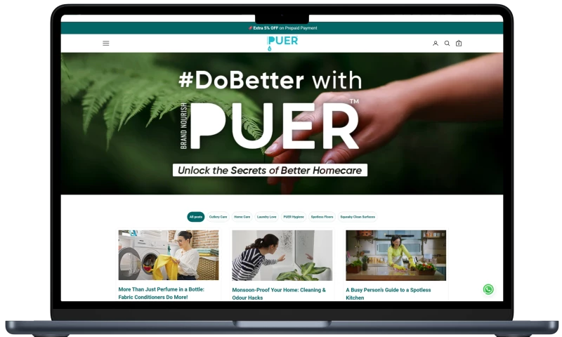 Xoance - How PUER Reintroduced Care with E-commerce