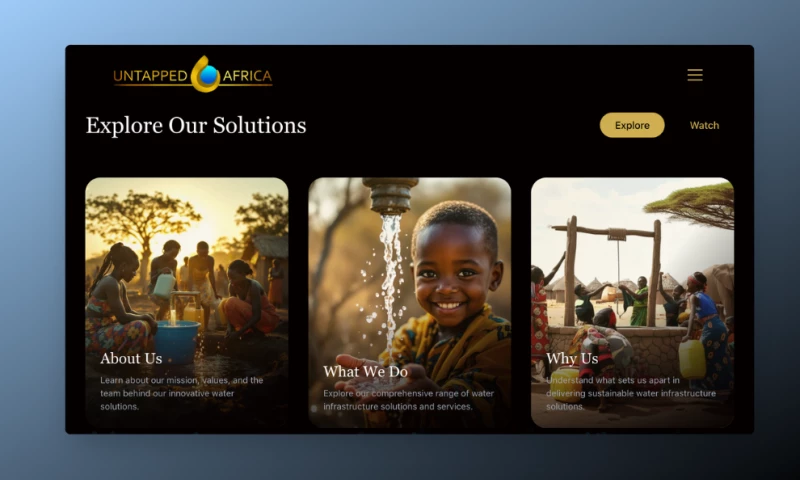 Marc Friedman Design Agency - Untapped Africa