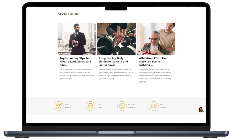 Xoance - Wild Stone CODE Bold Shopify Launch in just 30 Days