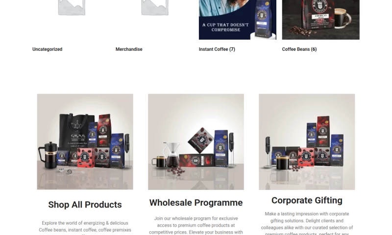 DG10 Agency - Bold Blend Coffee