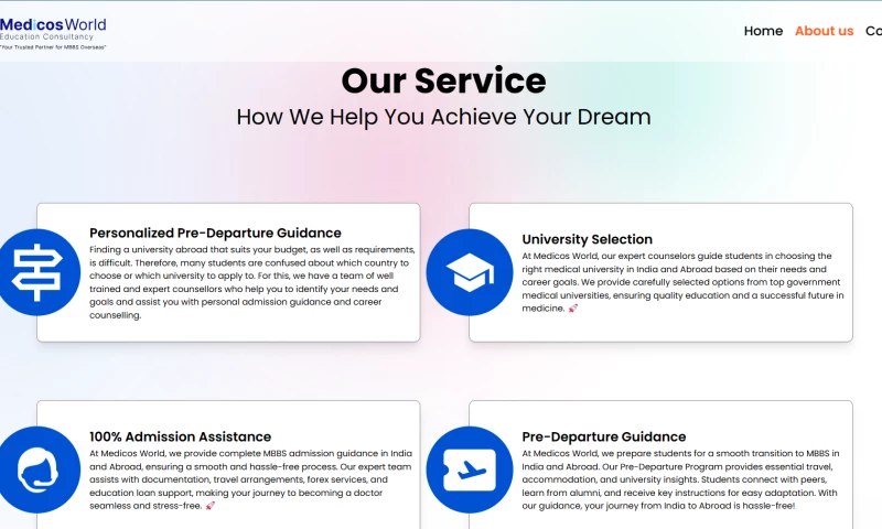 GRT Technologies LLP - Medicos World Education Consultancy