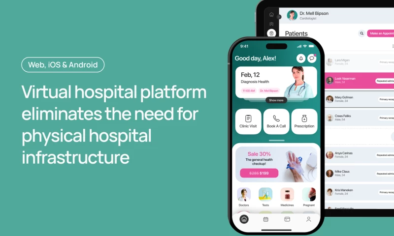 Virtual hospital platform