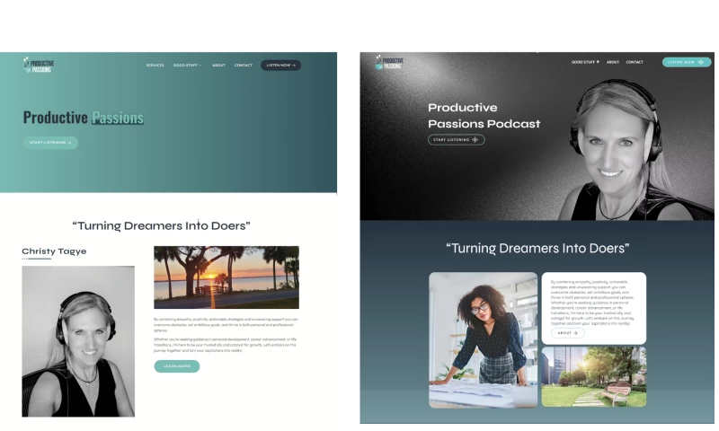 Breeliance - Website Design
