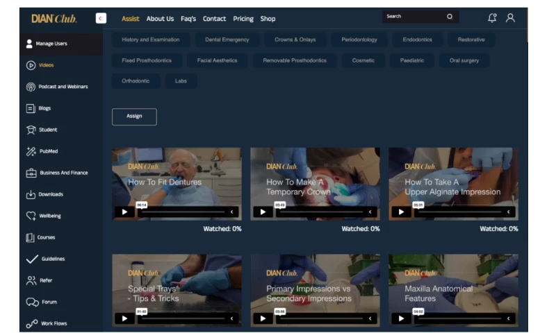 The Web & Social LTD - DIAN Club