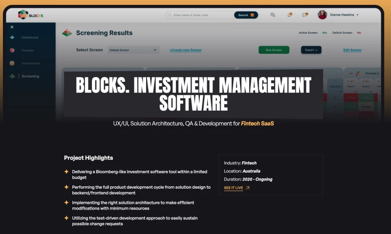 Investment Management Software