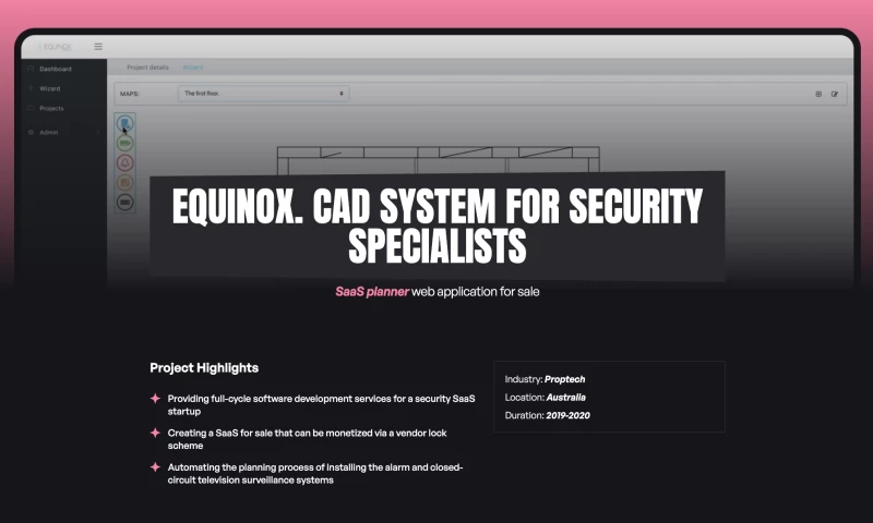 CAD system for security specialists
