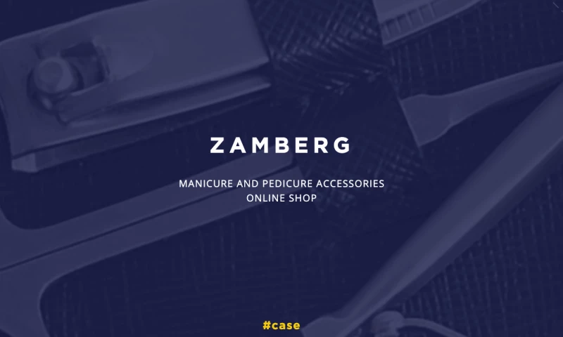 PPC for Zamberg.com - manicure and pedicure accessories shop
