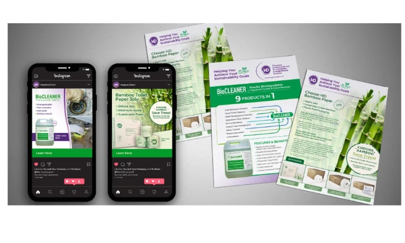 Social Media and Print Collateral