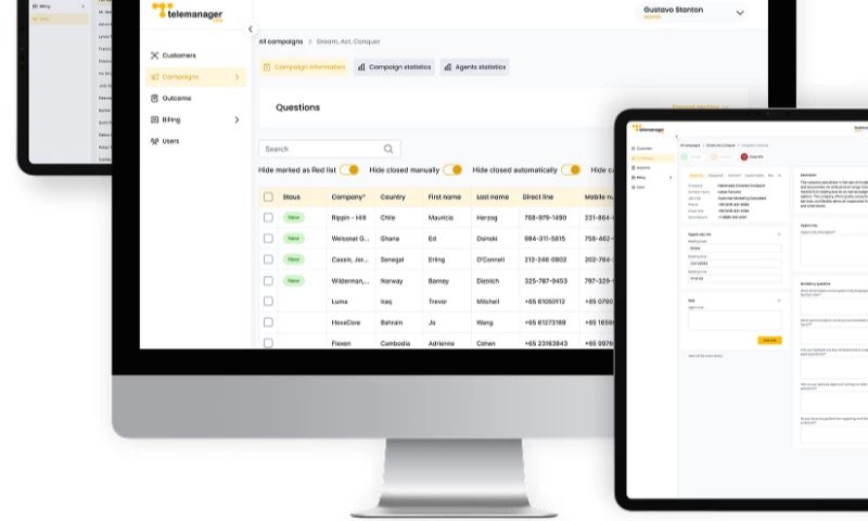 Peppernode - CRM System for Telemarketing Campaign Management