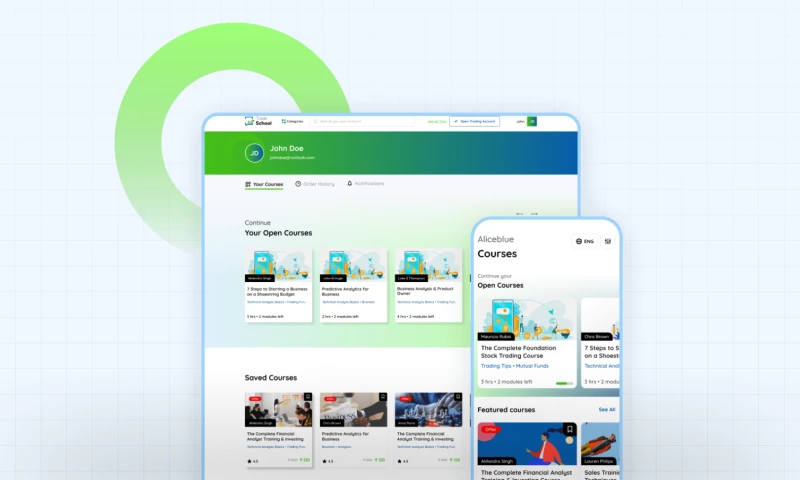 Evoqins - Web and Mobile Application to Learn Stock Trading