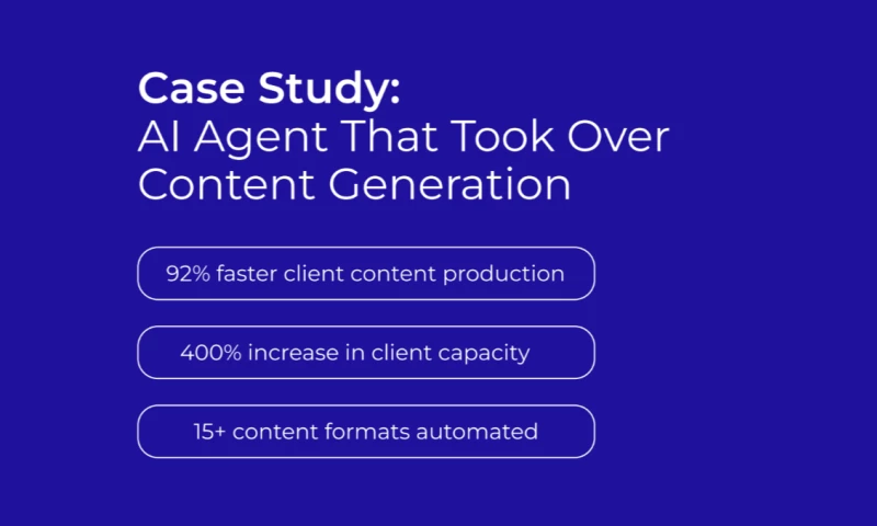 AI Agent That Took Over Content Generation