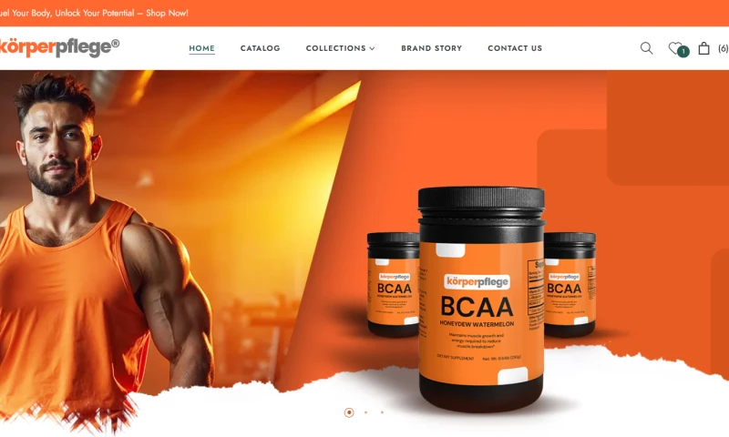 AGI Tech Global - Online Presence Development of a Healthcare Products Brand