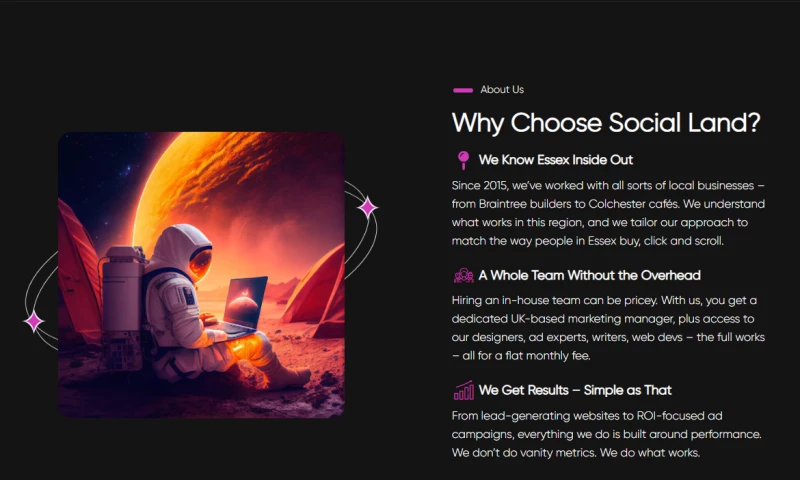 BrandingBeez - Complete Website Revamp for Social Land