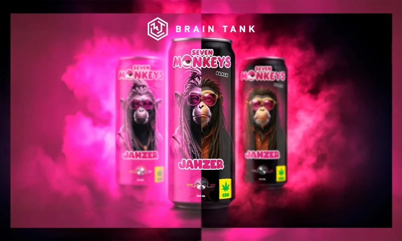 Brain Tank - CBD drink JAHZER by Brain Tank