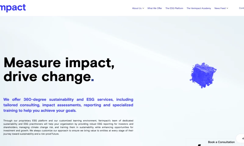 Oramad - Verimpact Website and I.T. Consulting