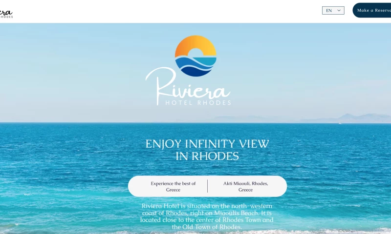 Oramad - Riviera Website & Logo