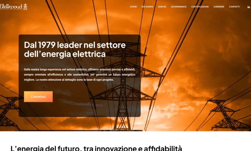 Elettrosud Website