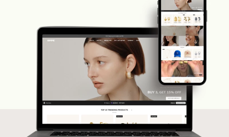 BYKP Website Design - Gimme Store