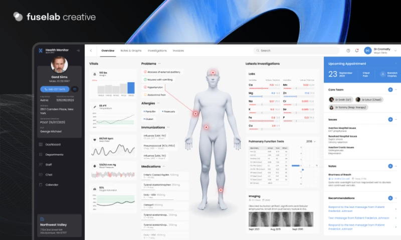 Fuselab Creative - Health Monitor
