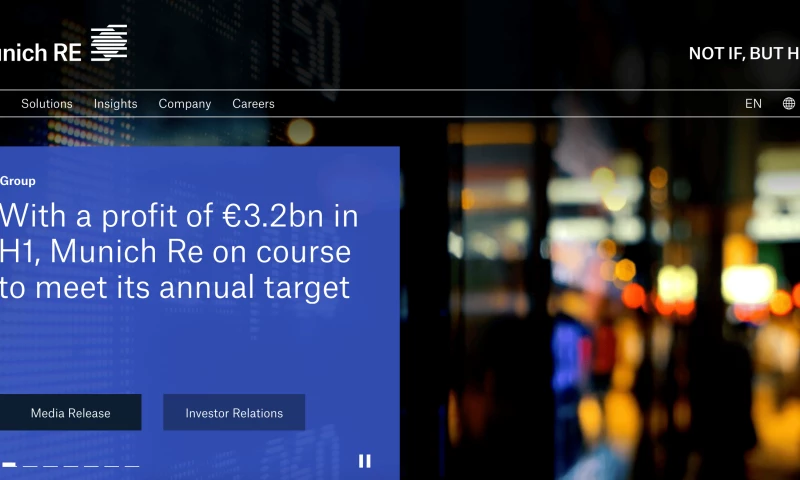 Creative Navy - Munich Re Bringing Global Risk Intelligence Into One View