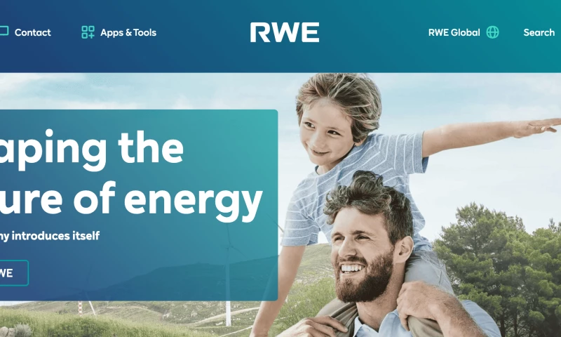 Creative Navy - RWE One Control Platform for Global Energy Operations