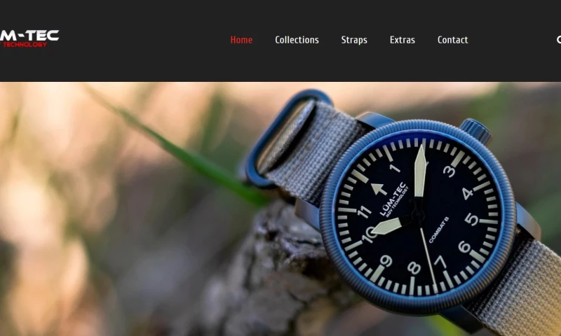 Ecommerce Portal or Renowned Watch Brand, LÜM-TEC USA