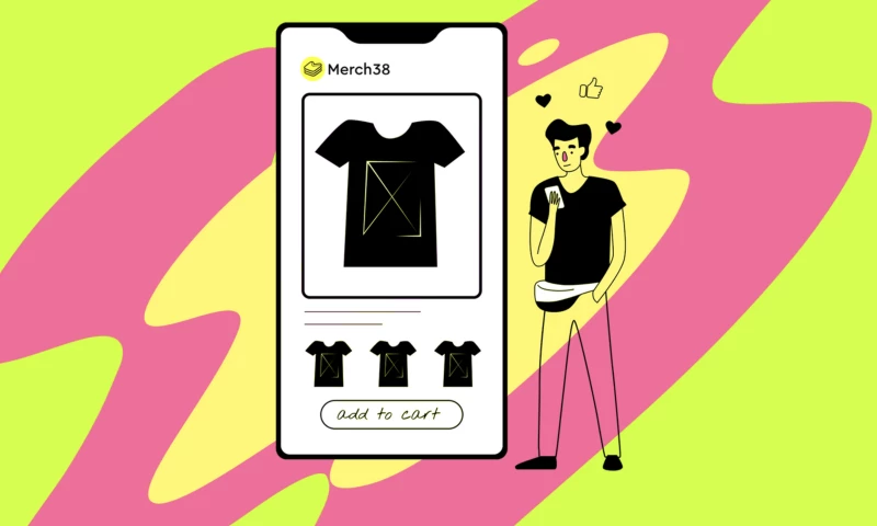 Devstark - Merch38 - a B2B branded merch printing platform.