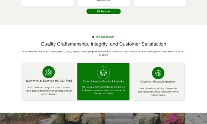 Raul's Web Studio - Mooreland Website