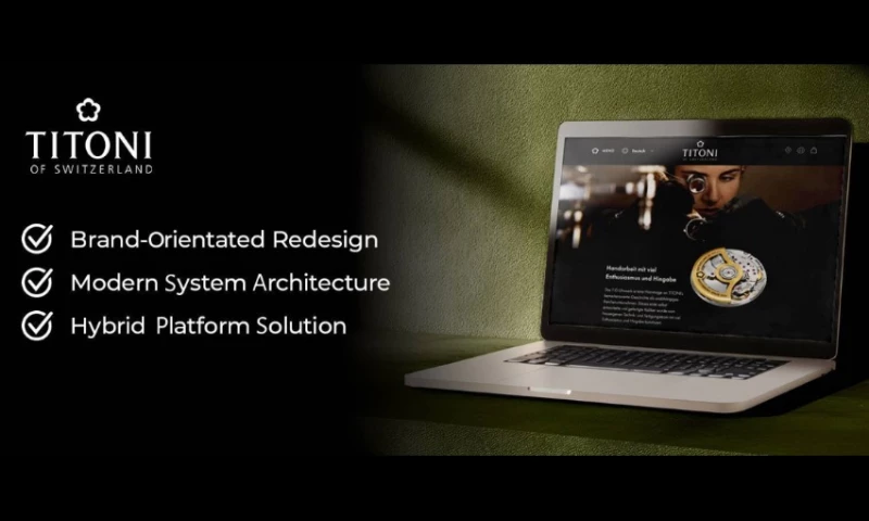 Website Relaunch For Titoni