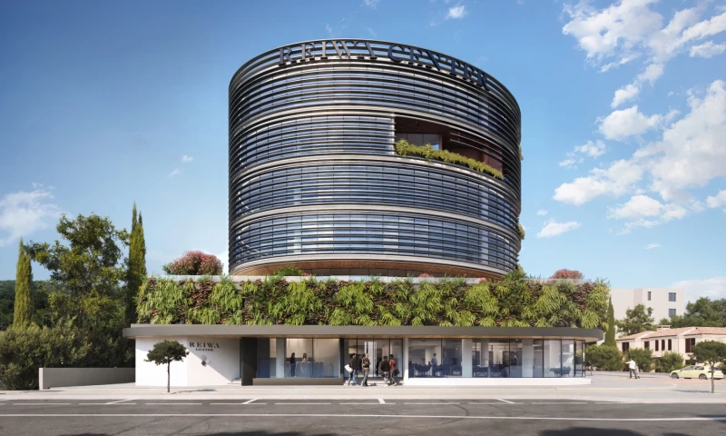 3D Visualization of a Business Center